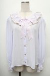 画像1: Angelic Pretty / ハミングブラウス  ラベンダー S-26-02-28-029-AP-BL-AS-ZS (1)