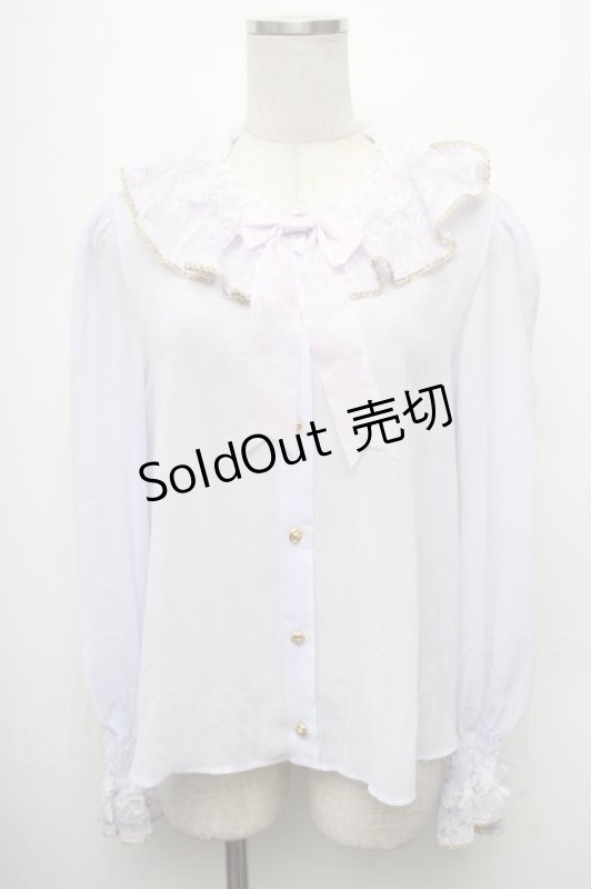 画像1: Angelic Pretty / ハミングブラウス  ラベンダー S-26-02-28-029-AP-BL-AS-ZS (1)