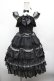 画像1: ALICE and the PIRATES / カフェガールジャンパースカート  黒 S-26-03-01-031-PA-OP-AS-ZS (1)