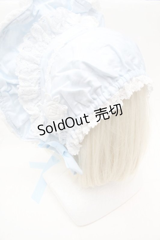 画像3: BABY,THE STARS SHINE BRIGHT / Secret Roseボンネット  サックス S-26-03-01-004-BA-AC-AS-ZS (3)