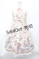 Angelic Pretty / Merry Bunnyワンピース  オフ S-26-03-01-039-AP-OP-AS-ZS