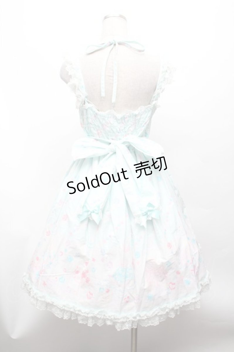 画像4: Angelic Pretty / ジュエリージュレジャンパースカート  ミント S-26-03-01-040-AP-OP-AS-ZS (4)