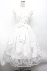 Angelic Pretty / Heavenly Crossジャンパースカート  オフ S-26-03-01-041-AP-OP-AS-ZS
