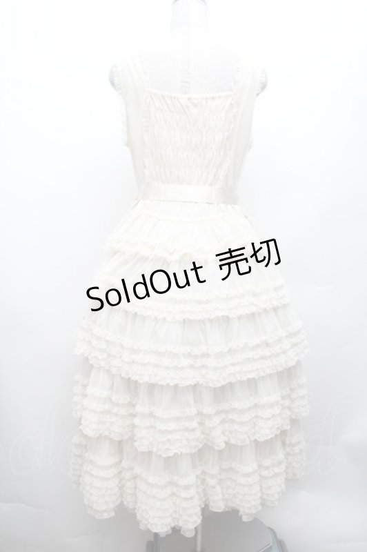 画像3: PINK HOUSE / ウーリーチュールフリル使いローンワンピース  キナリ S-26-03-01-044-LO-OP-HR-ZS (3)