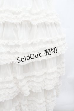 画像4: PINK HOUSE / ウーリーチュールフリル使いローンワンピース  キナリ S-26-03-01-044-LO-OP-HR-ZS