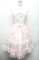 画像1: BABY,THE STARS SHINE BRIGHT / Ange mignonジャンパースカート  ピンク S-26-03-01-046-BA-OP-AS-ZS (1)
