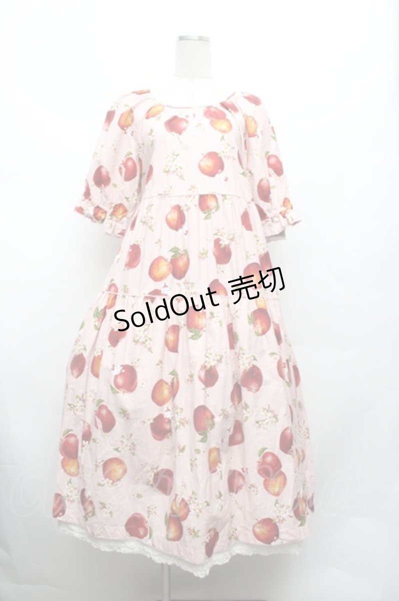 画像1: PINK HOUSE / PINK HOUSE×HELLO KITTY Patterned One-piece  ピンク S-26-03-01-053-LO-OP-HR-ZS (1)