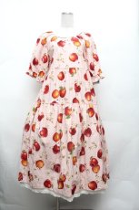 画像1: PINK HOUSE / PINK HOUSE×HELLO KITTY Patterned One-piece  ピンク S-26-03-01-053-LO-OP-HR-ZS (1)