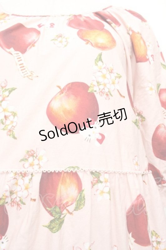 画像2: PINK HOUSE / PINK HOUSE×HELLO KITTY Patterned One-piece  ピンク S-26-03-01-053-LO-OP-HR-ZS (2)