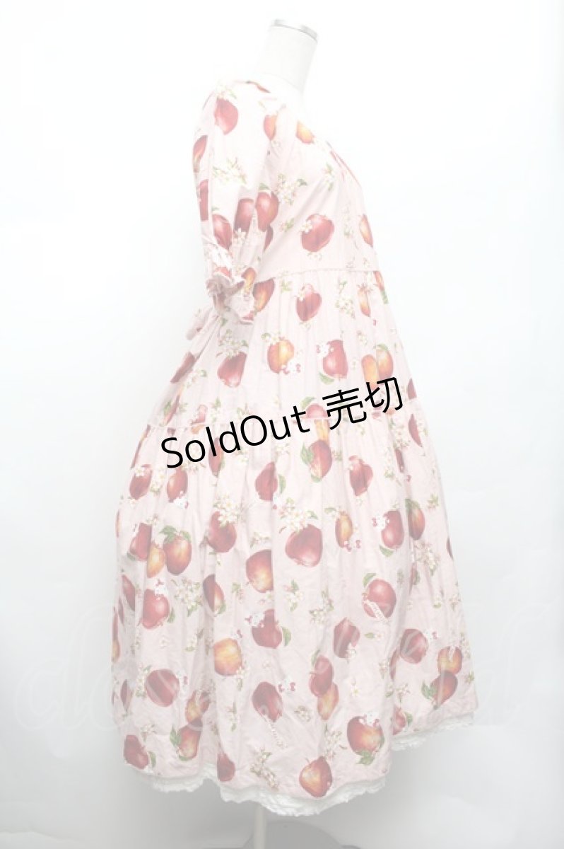 画像3: PINK HOUSE / PINK HOUSE×HELLO KITTY Patterned One-piece  ピンク S-26-03-01-053-LO-OP-HR-ZS (3)