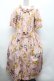 画像1: PINK HOUSE / くま葡萄プリントワンピース  ピンク S-26-03-01-054-LO-OP-HR-ZS (1)