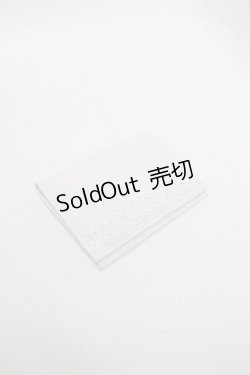 画像1: BABY,THE STARS SHINE BRIGHT / プリンセスドロップエンボスパスケース  白 S-26-03-01-008-BA-ZA-HR-ZS