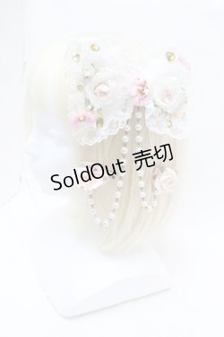 画像1: La Pafait / リボンバレッタ  オフ S-26-03-01-010-EL-AC-AS-ZS