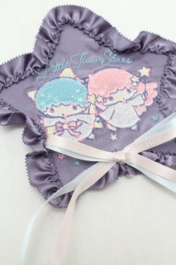 画像3: PINK HOUSE / Little Twin Stars×PINK HOUSE 刺しゅう入り星形ワッペンブローチ  パープル S-26-03-01-001-LO-ZA-HR-ZS