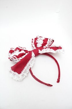 画像2: BABY,THE STARS SHINE BRIGHT / キャメロンカチューシャ  赤 S-26-03-01-014-BA-ZA-AS-ZS