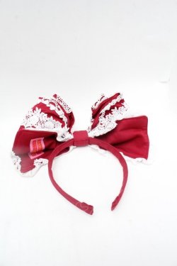 画像3: BABY,THE STARS SHINE BRIGHT / キャメロンカチューシャ  赤 S-26-03-01-014-BA-ZA-AS-ZS