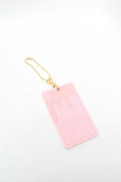 画像1: BABY,THE STARS SHINE BRIGHT / Sweets Chocoパスケース  ピンク S-26-03-01-015-BA-AC-HR-ZS