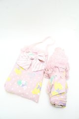 Angelic Pretty / TOY FANTASY折りたたみアンブレラ  ピンク S-26-03-01-016-AP-AC-HR-ZS