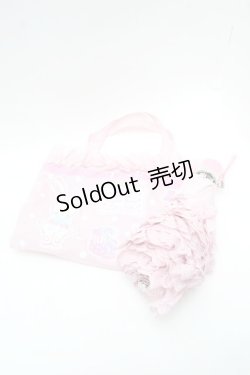 画像1: Angelic Pretty / Fancy Paper Dolls折りたたみアンブレラ  ピンク S-26-03-01-018-AP-ZA-HR-ZS