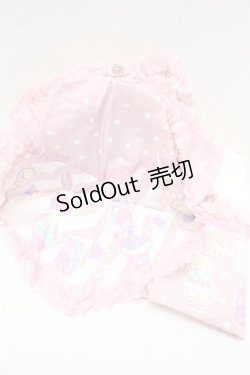 画像2: Angelic Pretty / Fancy Paper Dolls折りたたみアンブレラ  ピンク S-26-03-01-018-AP-ZA-HR-ZS