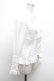 画像2: ATELIER PIERROT / カンツォーネブラウス  白 S-26-03-01-020-EL-BL-HR-ZS (2)