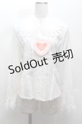 BABY,THE STARS SHINE BRIGHT / 袖ピンタックブラウス  白 S-26-03-01-021-BA-BL-HR-ZS