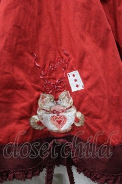 画像4: PINK HOUSE / ハロウィーンワンダーランド刺繍使いブラウス  赤 S-26-03-01-026-LO-BL-HR-ZS