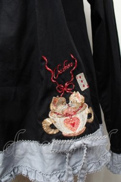 画像2: PINK HOUSE / ハロウィーンワンダーランド刺繍使いブラウス  黒 S-26-03-01-027-LO-BL-HR-ZS