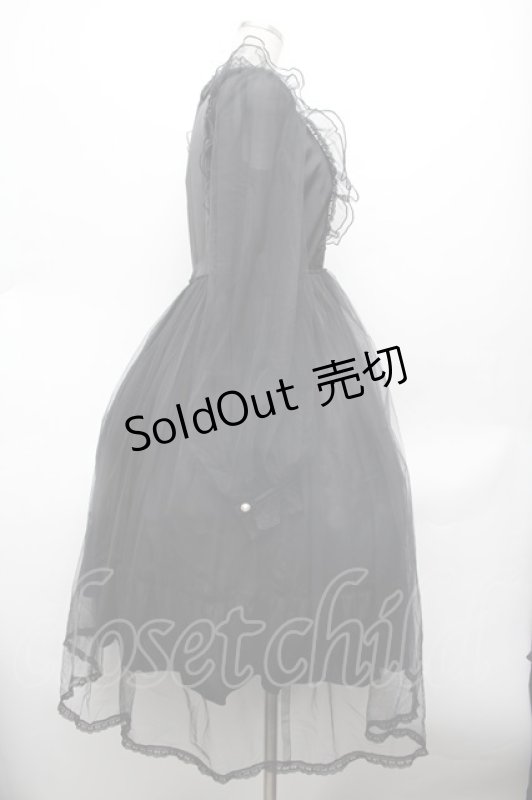 画像2: Angelic Pretty / Sweet Afternoonワンピース  黒 S-26-03-01-028-AP-OP-AS-ZS (2)