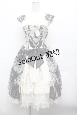 画像1: BABY,THE STARS SHINE BRIGHT / Flying Love From Julietドールジャンパースカート  黒 S-26-03-01-030-BA-OP-AS-ZS