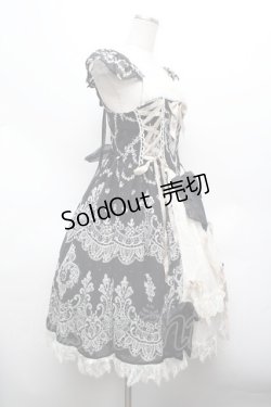 画像2: BABY,THE STARS SHINE BRIGHT / Flying Love From Julietドールジャンパースカート  黒 S-26-03-01-030-BA-OP-AS-ZS