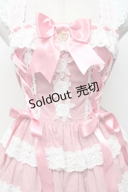 画像3: BABY,THE STARS SHINE BRIGHT / Romantic Dream Roseジャンパースカート  ピンク S-26-03-02-029-BA-OP-AS-ZS
