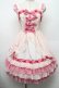 画像1: BABY,THE STARS SHINE BRIGHT / MY ANNIVERSARY/くまちゃんジャンパースカート  ピンク S-26-03-02-031-BA-OP-AS-ZS (1)