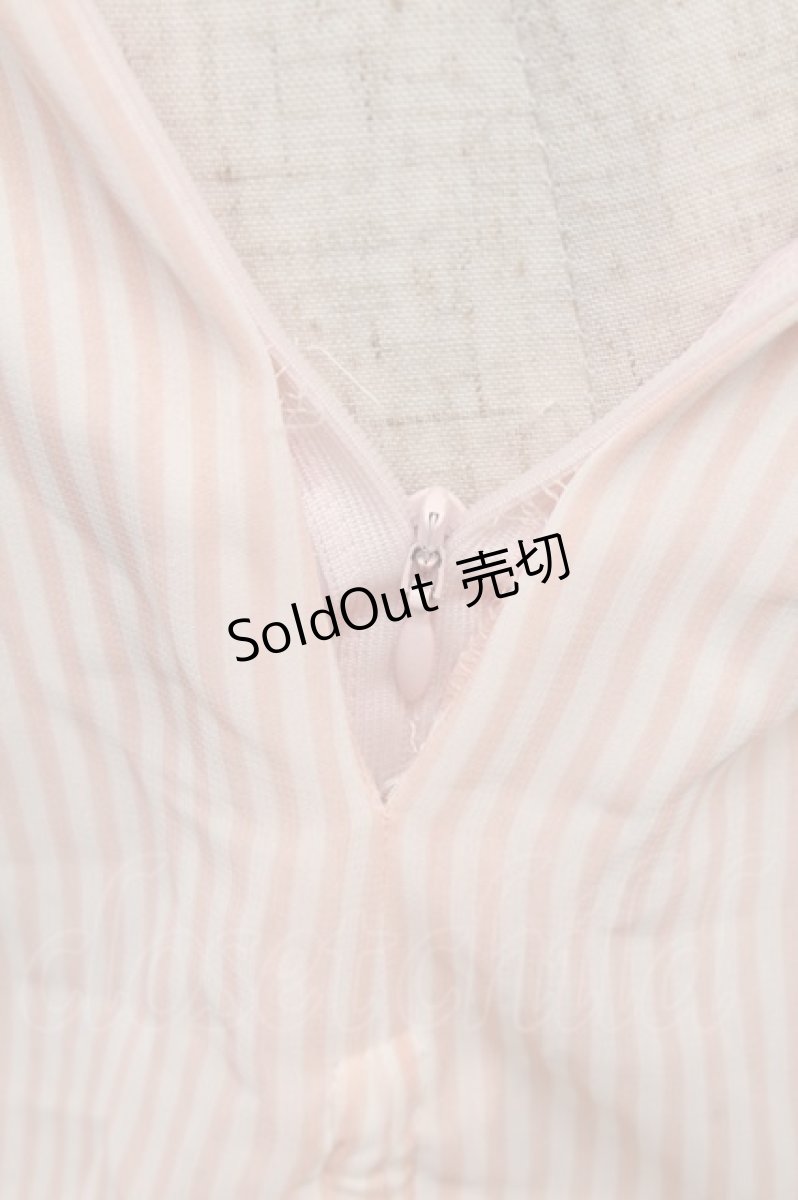 画像6: BABY,THE STARS SHINE BRIGHT / MY ANNIVERSARY/くまちゃんジャンパースカート  ピンク S-26-03-02-031-BA-OP-AS-ZS (6)