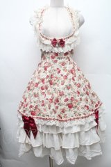 ALICE and the PIRATES / Mon favori champ de fleursジャンパースカート  レッドローズ S-26-03-02-033-PA-OP-AS-ZS