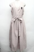 NieR Clothing / ノースリーブワンピース  ベージュ S-26-03-02-043-PU-TO-HR-ZS