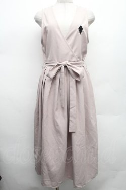 画像1: NieR Clothing / ノースリーブワンピース  ベージュ S-26-03-02-043-PU-TO-HR-ZS