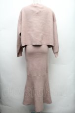 画像2: NieR Clothing / ニットトップス＆ワンピース  ベージュ S-26-03-02-044-PU-OP-HR-ZS (2)