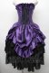 画像1: ATELIER PIERROT / Bustle Corset Dress  紫 S-26-03-02-045-EL-OP-AS-ZS (1)