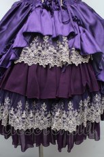 画像4: ATELIER PIERROT / “Eleanor”コルセットスカート  紫 S-26-03-02-046-EL-SK-AS-ZS (4)