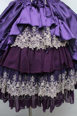 画像4: ATELIER PIERROT / “Eleanor”コルセットスカート  紫 S-26-03-02-046-EL-SK-AS-ZS
