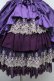 画像4: ATELIER PIERROT / “Eleanor”コルセットスカート  紫 S-26-03-02-046-EL-SK-AS-ZS (4)