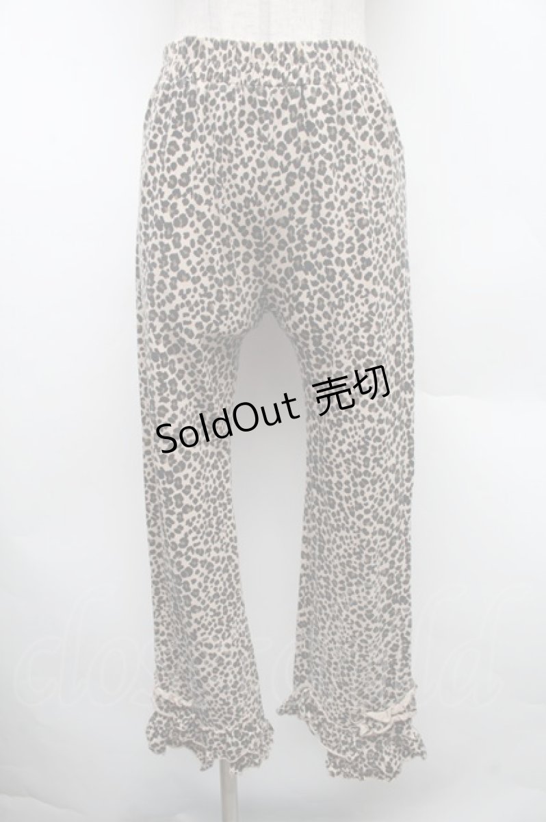 画像1: Candy Stripper / FRILL HEM PANTS  ベージュ S-26-03-02-047-PU-PA-HR-ZS (1)
