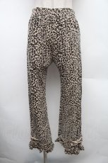 画像1: Candy Stripper / FRILL HEM PANTS  ベージュ S-26-03-02-047-PU-PA-HR-ZS (1)