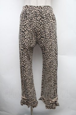 画像1: Candy Stripper / FRILL HEM PANTS  ベージュ S-26-03-02-047-PU-PA-HR-ZS