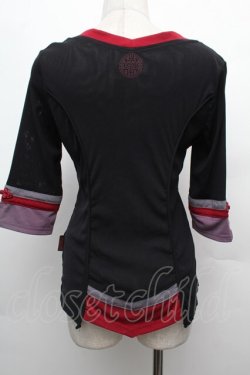 画像3: Ozz Croce / プリント切替ノースリーブパーカー   S-26-03-02-006-OO-TO-HR-ZS