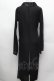 画像2: Ozz oneste / 着物風ロングカーディガン  黒 S-26-03-02-008-OO-TO-SZ-ZS (2)