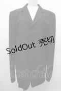 Jean Paul GAULTIER / CLASSIQUE スナップボタンジャケット 48 黒 S-26-03-02-010-GO-JA-AS-ZS