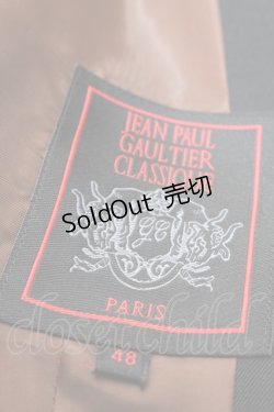 画像4: Jean Paul GAULTIER / CLASSIQUE スナップボタンジャケット 48 黒 S-26-03-02-010-GO-JA-AS-ZS