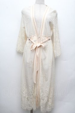 画像1: Rozen Kavalier / /レースロングカーディガン  アイボリー S-26-03-02-002-OO-TO-SA-ZS